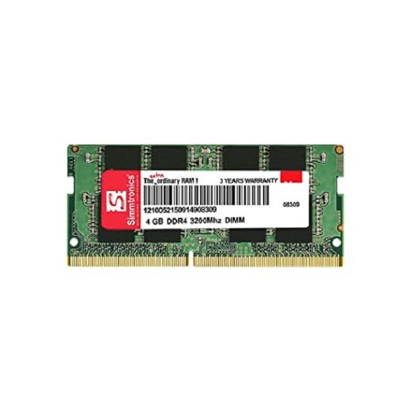 4GB DDR4 LAPTOP RAM 2133MHz - Simmtronics