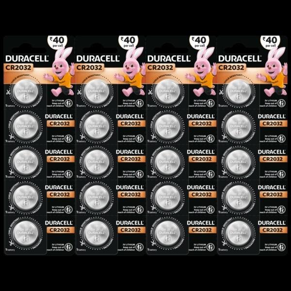 Duracell CR2032 3 Volt Lithium Coin Cell Battery - 1 Pack - Micro
