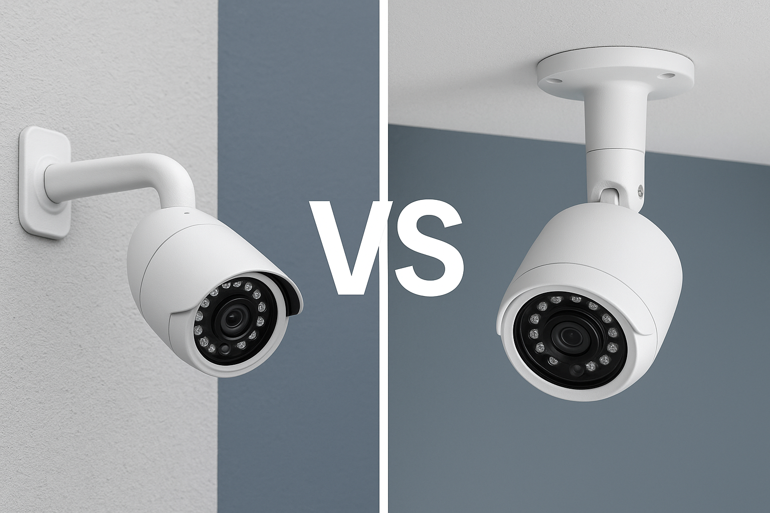 Wall Mount vs Ceiling Mount: Which CCTV Stand Is Better?