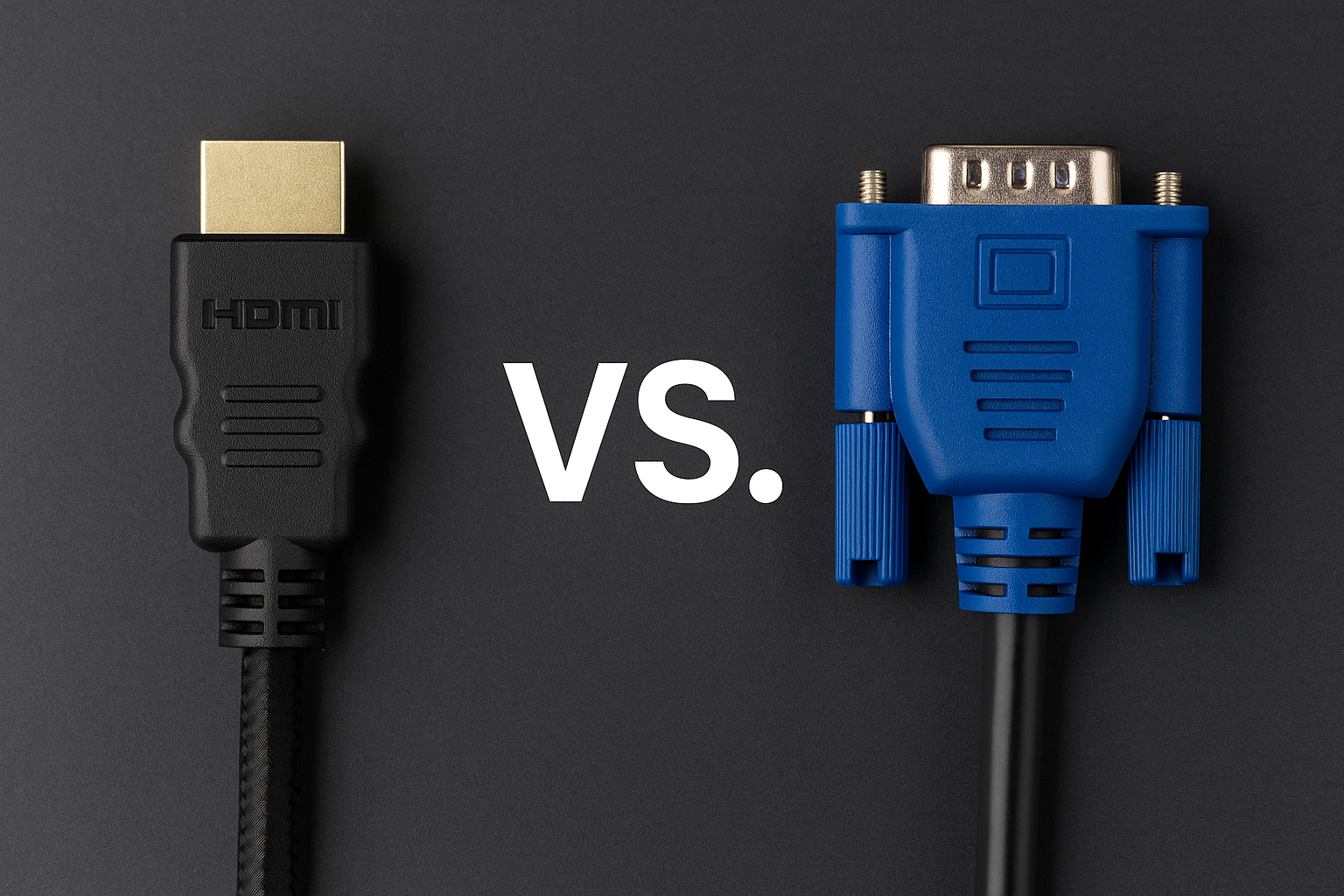 What’s the Difference Between HDMI and VGA Cables?