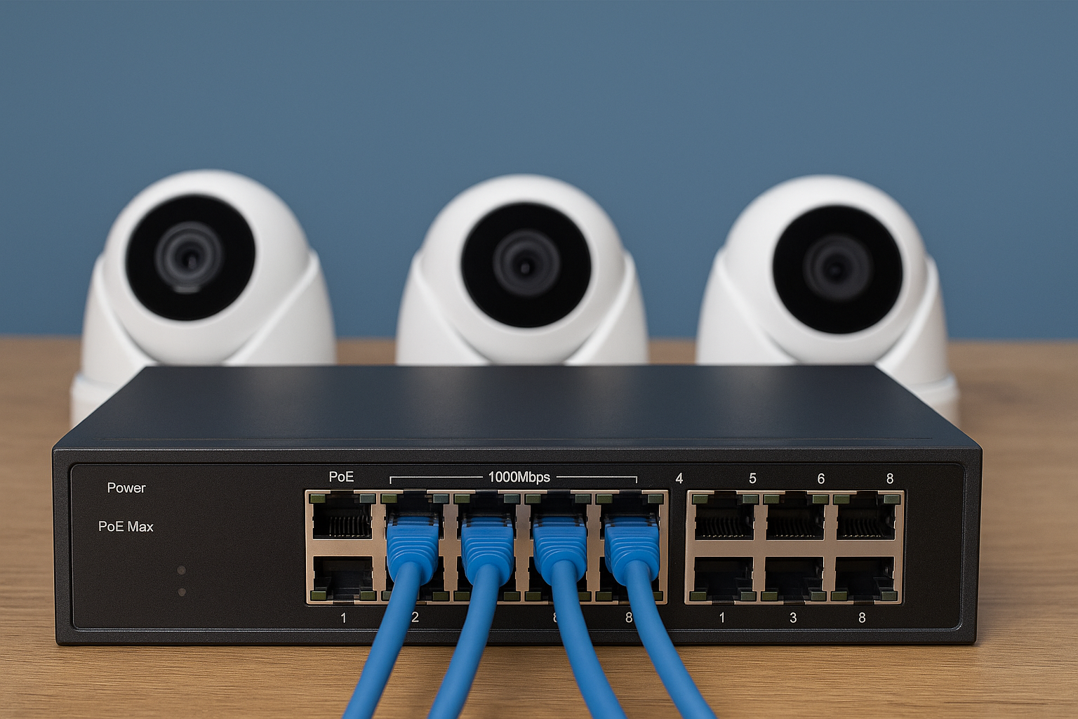 How to Choose the Right PoE Switch for CCTV Setup?